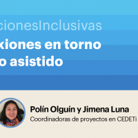 #EleccionesInclusivas Reflexiones en torno al voto asistido. Polin Olguín y Jimena Luna - Coordinadoras de proyectos CEDETi UC